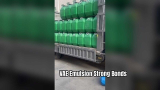 चिपकने वाले और कोटिंग के लिए विनाइल एसीटेट-एथिलीन इमल्शन दूधिया सफेद तरल वीएई इमल्शन बीजे-707 वीएई